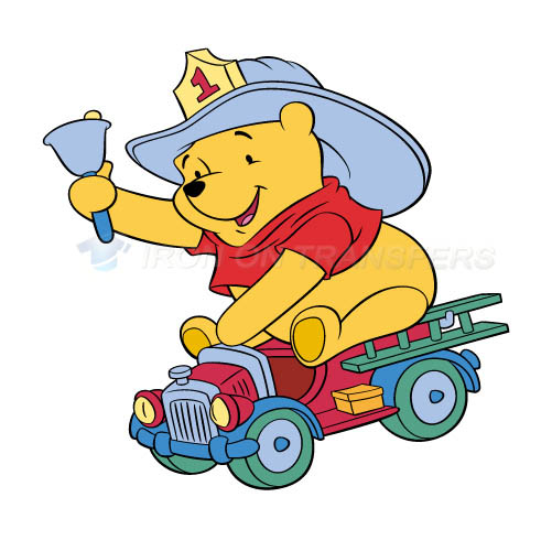 Winnie the Pooh Iron-on Stickers (Heat Transfers)NO.905